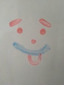 A chalk art on the refrigerator for 5-Minute Impressive Sidewalk Chalk Paint for Kids n One Happy Amma A chalk art on the refrigerator for 5-Minute Impressive Sidewalk Chalk Paint for Kids on One Happy Amma